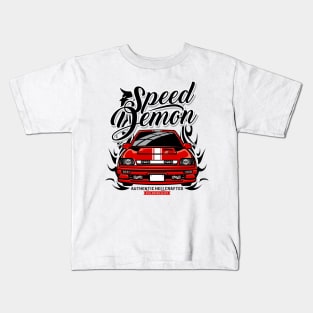 speed demon Kids T-Shirt